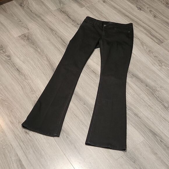 EUC WHBM Black Skinny Flare Jeans - Picture 8 of 10